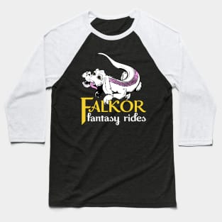 Falkor the Luck Dragon Fantasy Rides Baseball T-Shirt